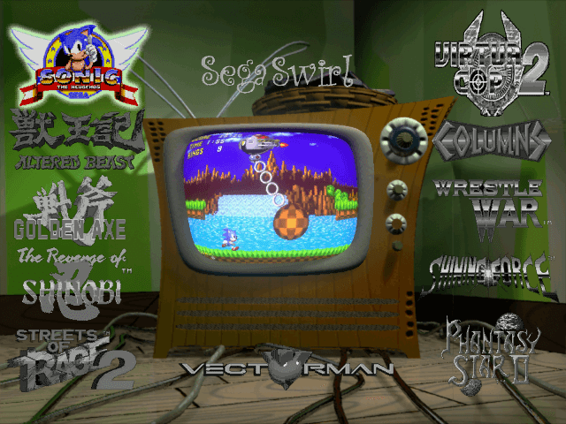 Sega Smash Pack Volume 1 screenshot 2 for Sega Dreamcast